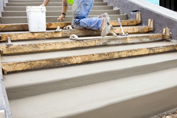 Concrete Steps Pouring in Yucaipa