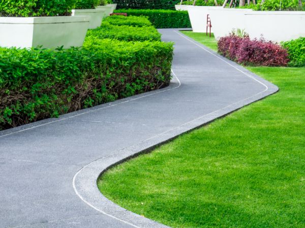 Walkway Curb Installation in Yucaipa