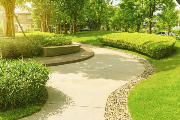 Cement Walkway Installation in Yucaipa