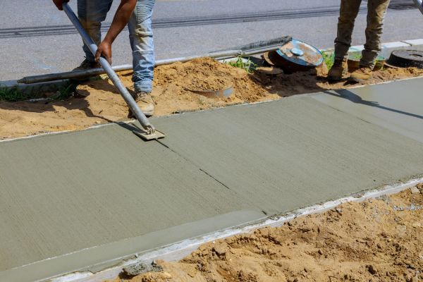 Cement Pathway Installation in Yucaipa
