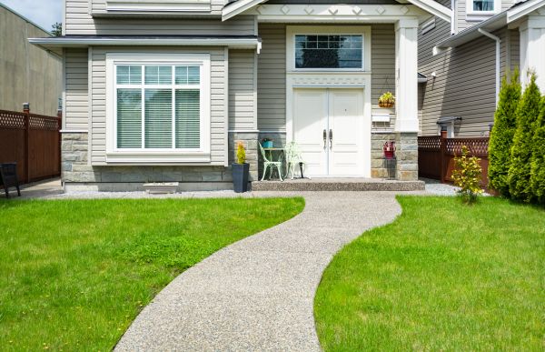 Concrete Path Construction in Yucaipa