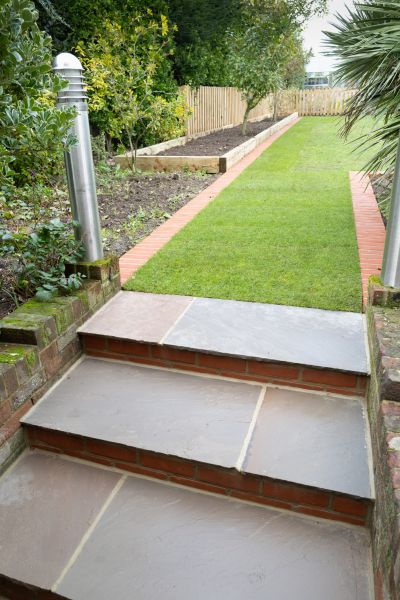Backyard Steps Installation in Yucaipa
