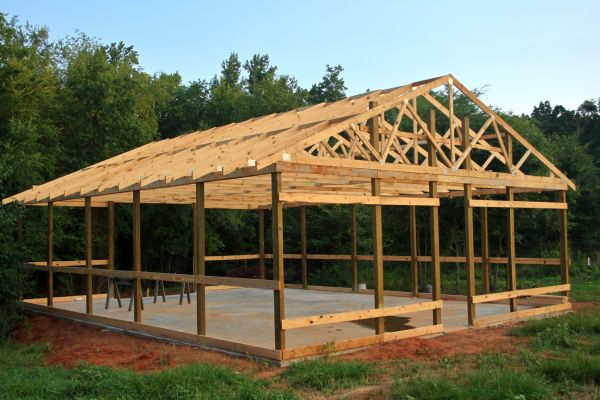 Barn Pad Installation in Yucaipa