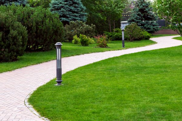 Backyard Sidewalk Installation in Yucaipa